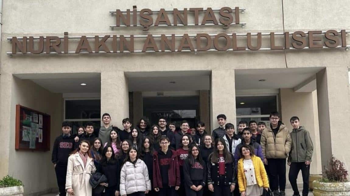 Lise tanıtım gezileri kapsamında 8. sınıf öğrencilerimiz ile Nişantaşı Nuri Akın Anadolu Lisesi gezisi düzenlenmiştir.	