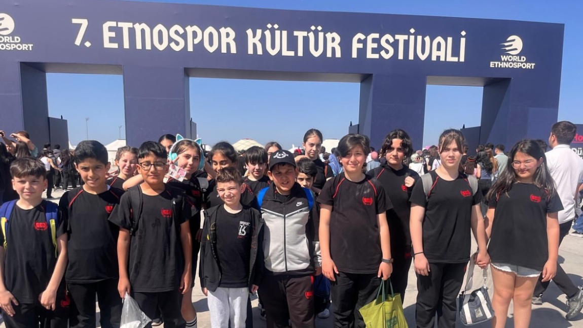 Öğrencilerimiz ETNOSPOR kültür festivaline katıldı.